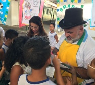 DIA NTV - ESCOLA GENERAL TIBÚRCIO - PORTO DE SANTANA - LANÇAMENTO DO LIVRO NTV