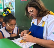 DIA NTV - ESCOLA GENERAL TIBÚRCIO - PORTO DE SANTANA - LANÇAMENTO DO LIVRO NTV